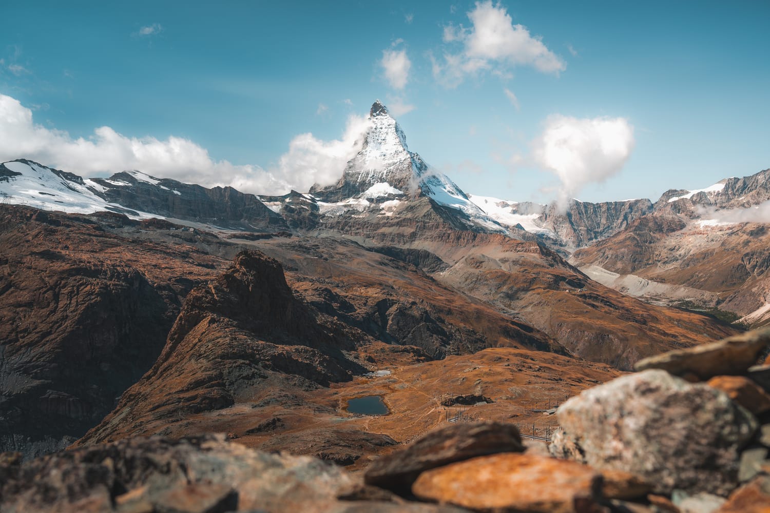 Referenzbild aus den Schweizer Alpen