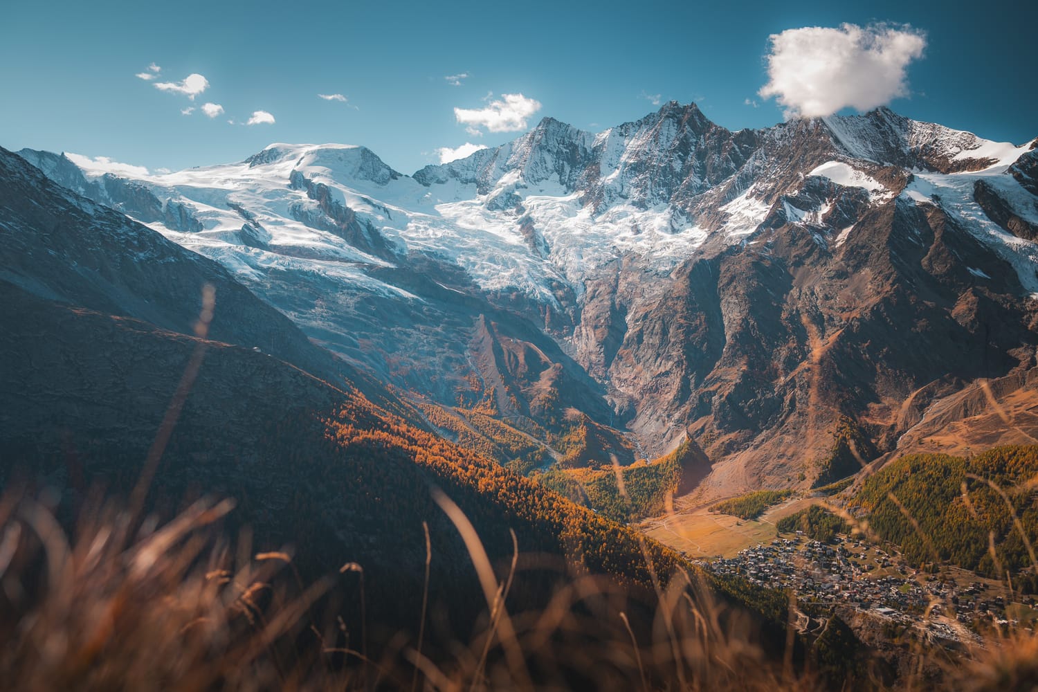 Referenzbild aus den Schweizer Alpen